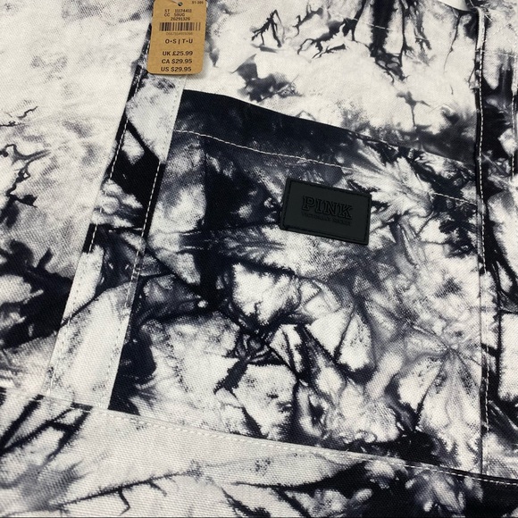 NWT PINK Tie-Dye Tote Bag - Picture 3 of 15